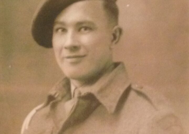 A photo image of Jack, veteran, mentioned in text