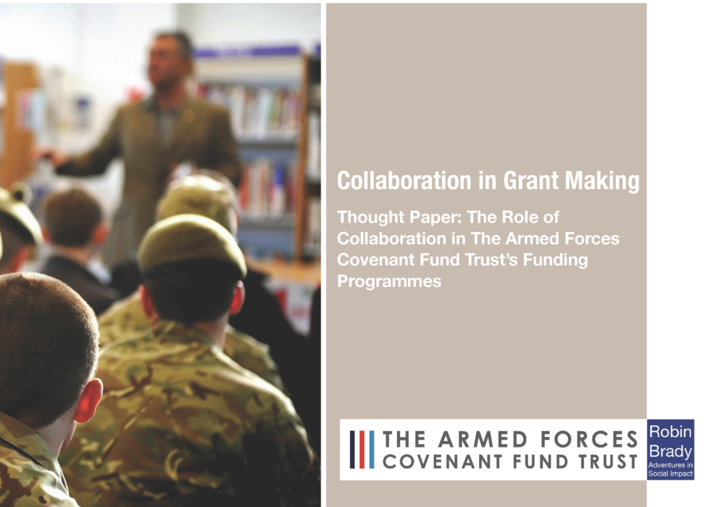 A thought paper on collaboration in grant making