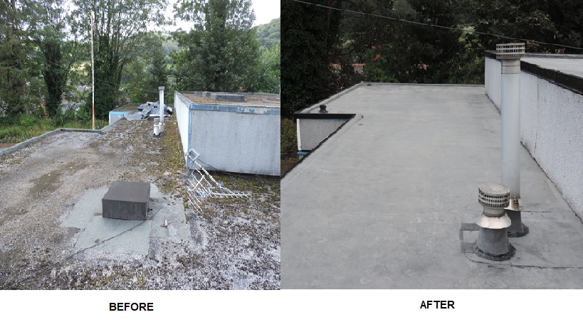 VCC project before and after