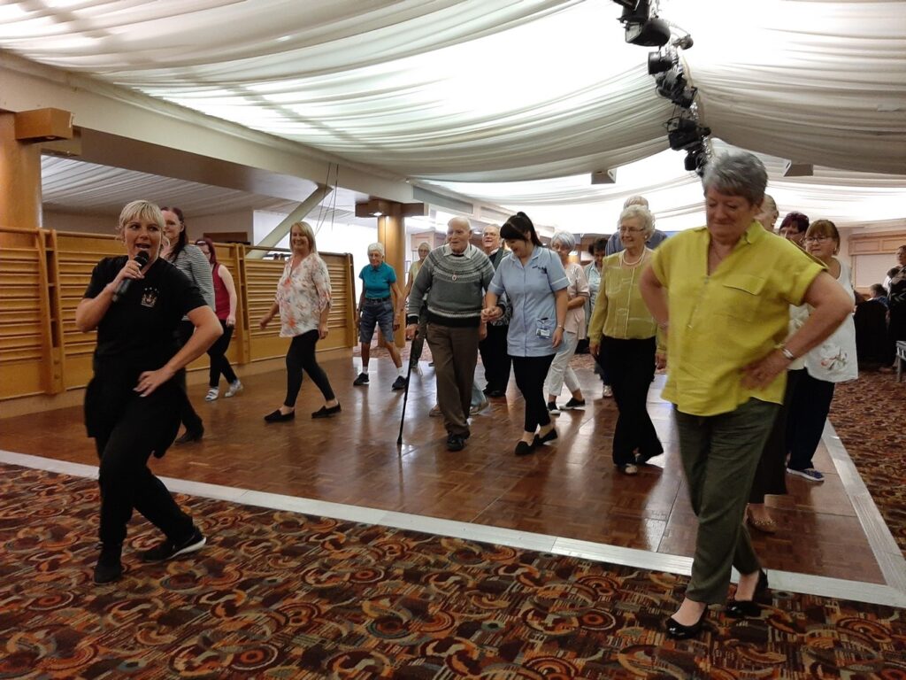 rugby memories members dancing