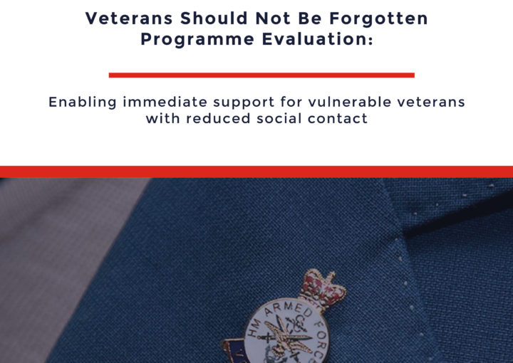 Veterans Should Not Be Forgotten programme evaluation
