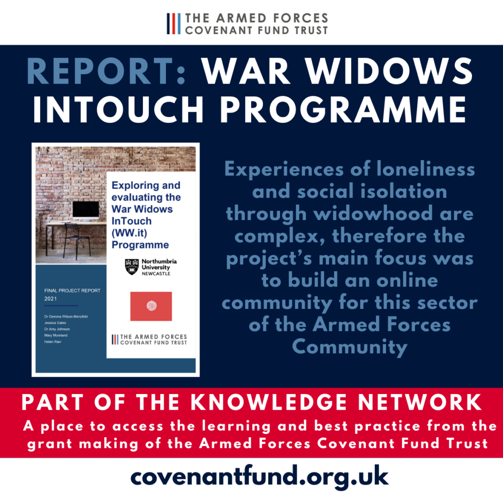 War Widows InTouch Programme