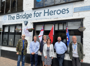 Visit to Bridge for Heroes