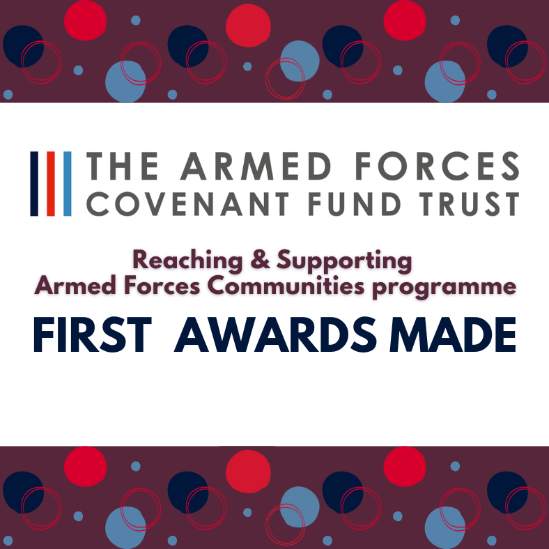 First Awards Made Under The Reaching And Supporting Armed Forces ...