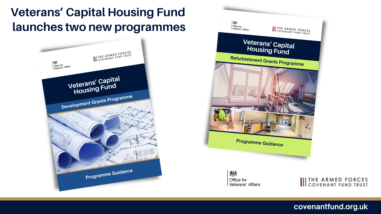 Veterans Capital Housing Fund launches first programmes Armed Forces