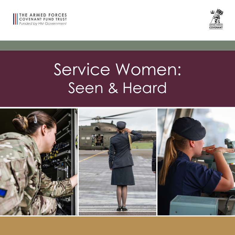 Service Women: Seen & Heard programme 