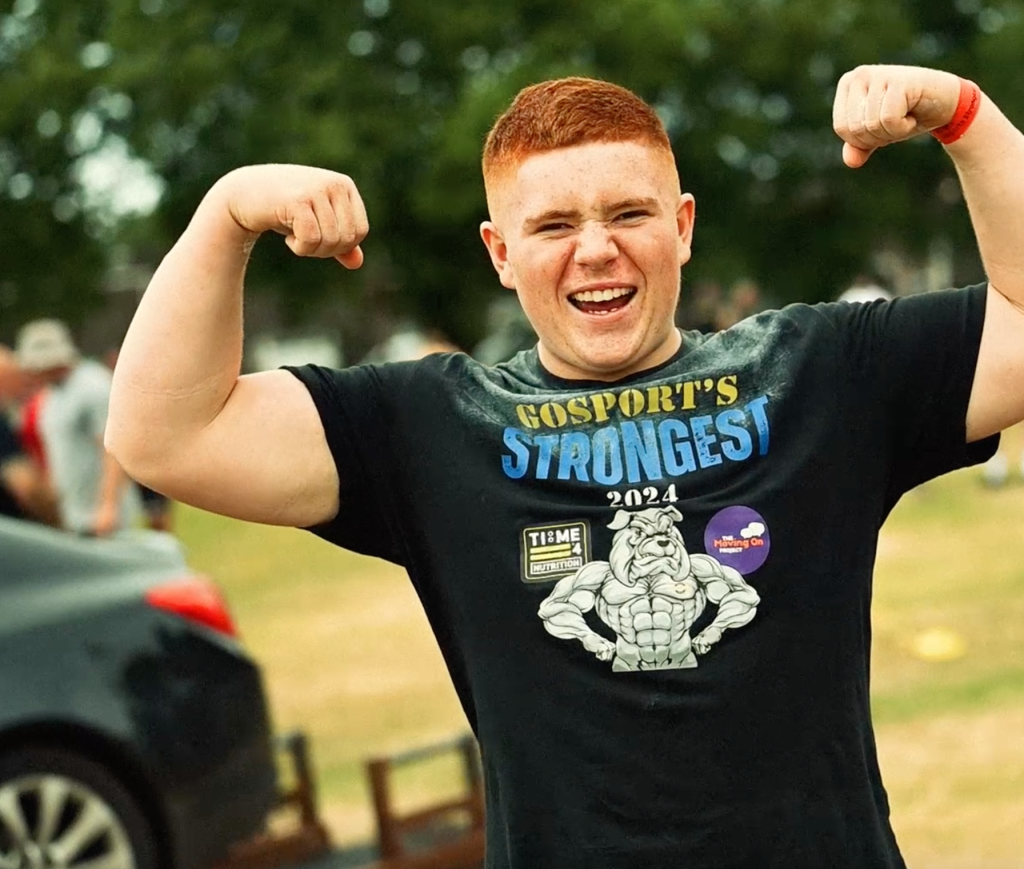 A youth ambassador for the Moving On Project