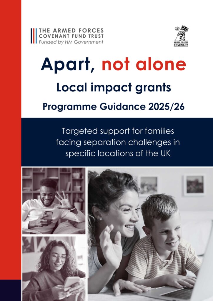 Apart not Alone local Impact Grants programme guidance