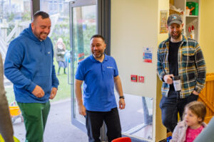 Dads at The Parenting Network project 