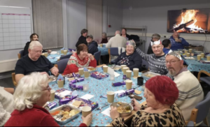 beneficiaries around a table 