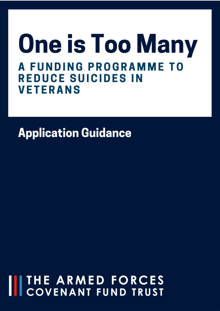 One is Too Many programme guidance