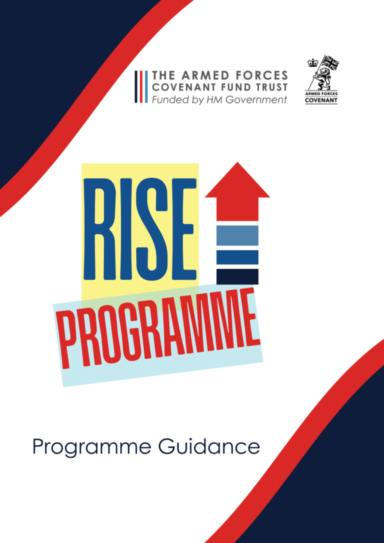 Rise programme - Armed Forces Covenant Fund Trust