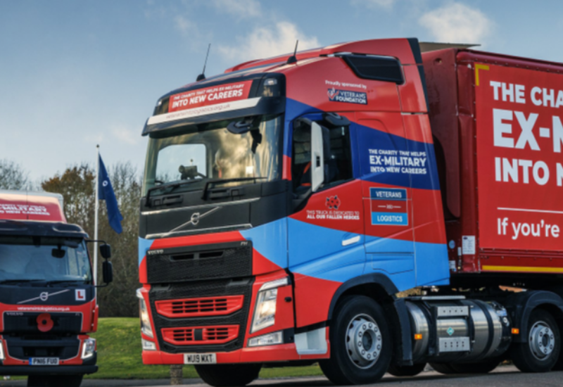Veterans into logistics signposted HGVs
