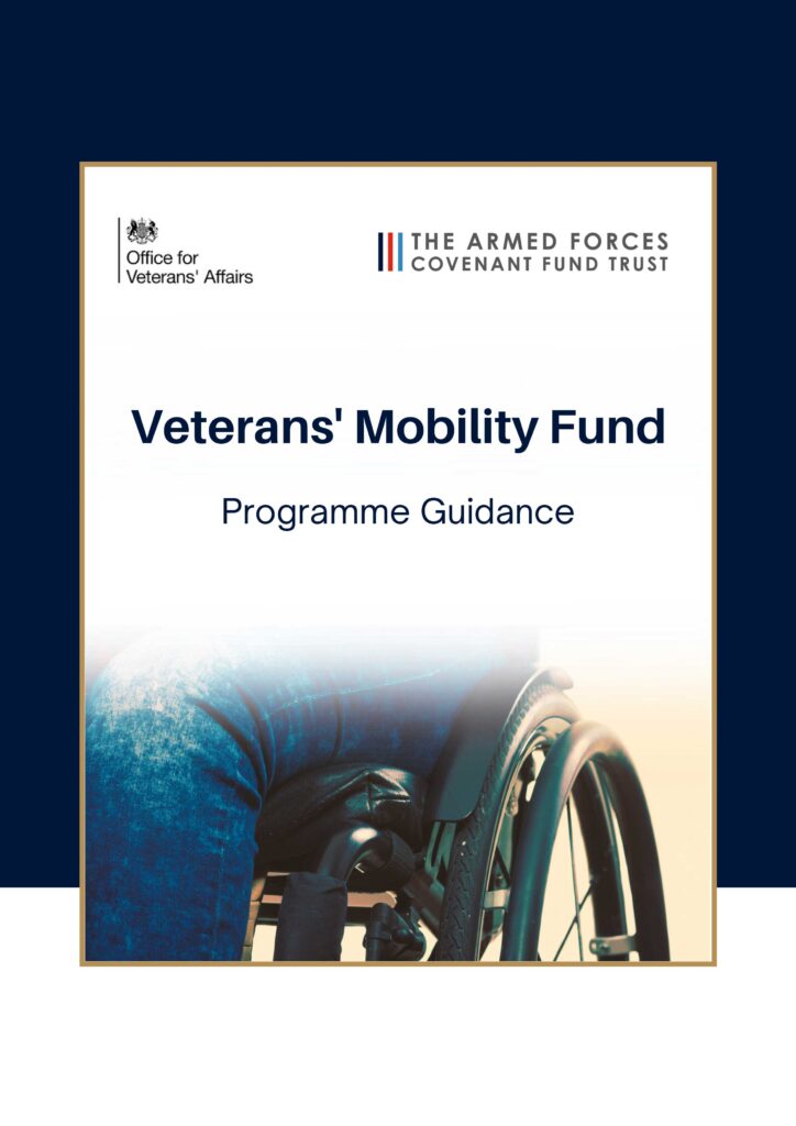 Veterans’ Mobility Fund - Armed Forces Covenant Fund Trust