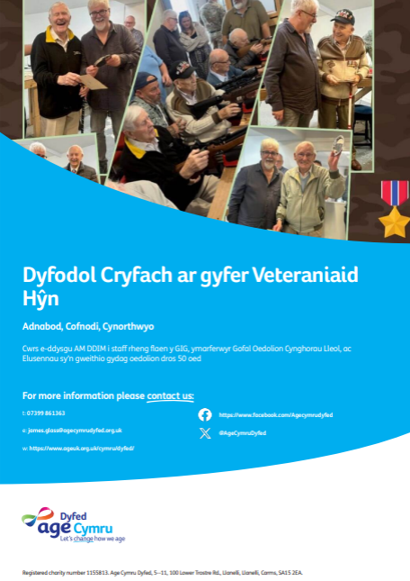 Contact details for project in Welsh