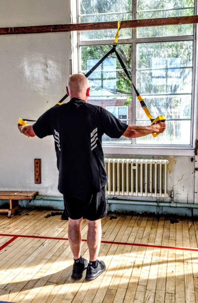 Veteran participating in Mission Rebuild - Hidden Voices class