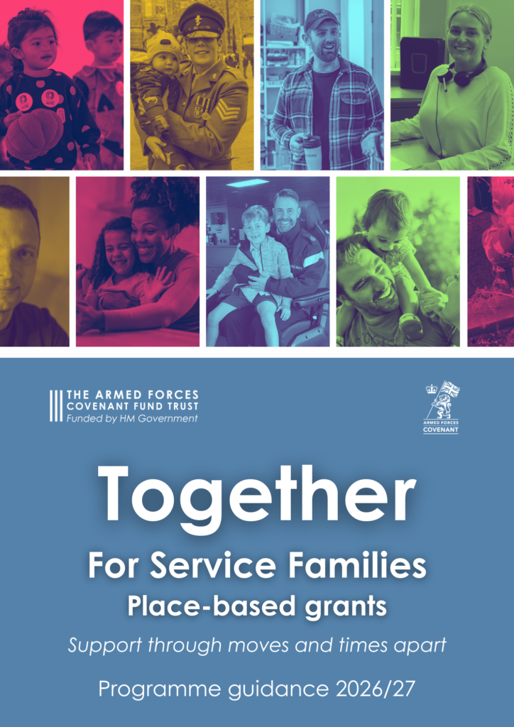 Together for Service Families: place-based grants